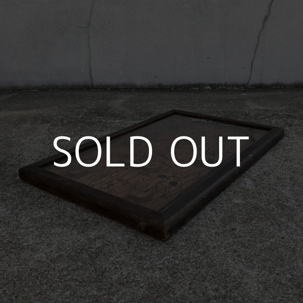 画像3: VINTAGE ANTIQUE CLOWN N UP PINBALL GAME ヴィンテージ アンティーク ピンボールゲーム パチンコ  / コレクタブル 卓上ゲーム ディスプレイ 木製 アメリカ (3)