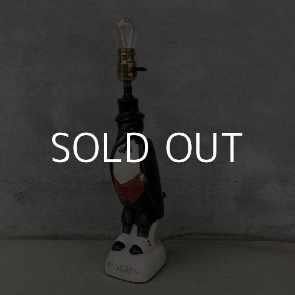 画像1: VINTAGE ANTIQUE OLDCROW  LAMP ヴィンテージ アンティーク オールドクロウ ランプ 照明 / コレクタブル インテリア ディスプレイ 店舗什器 アメリカ (1)