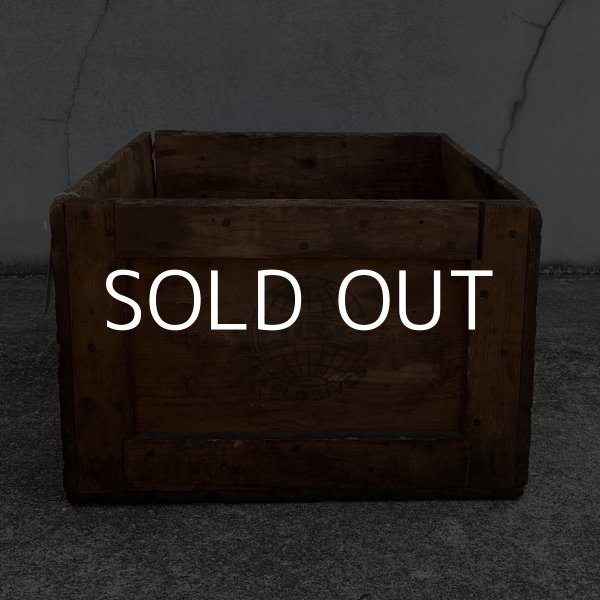 画像2: VINTAGE ANTIQUE WOOD CRATE WOODEN BOX  ATLAS POWDER CO. ヴィンテージ アンティーク ウッドボックス 木箱 / コレクタブル 収納 ケース ガレージ ガーデニング 店舗什器 アメリカ USA  (2) (2)