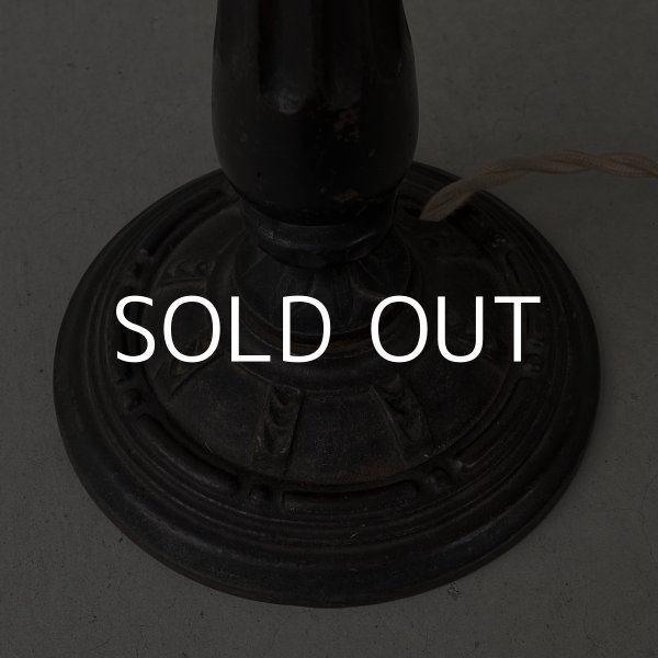 画像7: VINTAGE ANTIQUE DESKLAMP ヴィンテージ アンティーク デスクランプ スタンドライト 卓上ライト テーブルランプ 照明 / アイアン 鉄 店舗什器 アメリカ (7)