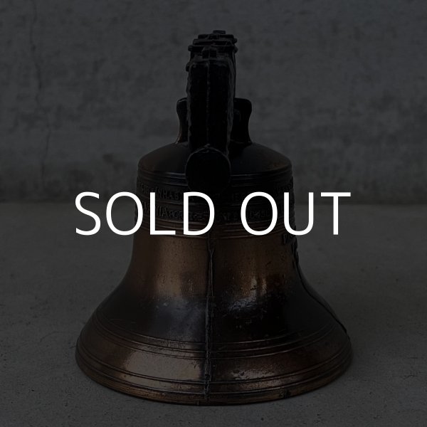 画像3: VINTAGE ANTIQUE LIBERTY BELL JAPANNED ヴィンテージ アンティーク リバティーベル 自由の鐘 ジャパンカラー ジャパンド / コレクタブル オブジェ 鈴 鐘 雑貨 小物 アメリカ (3)