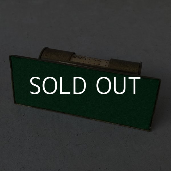 画像7: VINTAGE ANTIQUE DESK CALENDAR PARK SHERMAN ヴィンテージ アンティーク カレンダー パークシャーマン / 万年カレンダー デスクカレンダー 雑貨 小物 ブラス アメリカ (7)