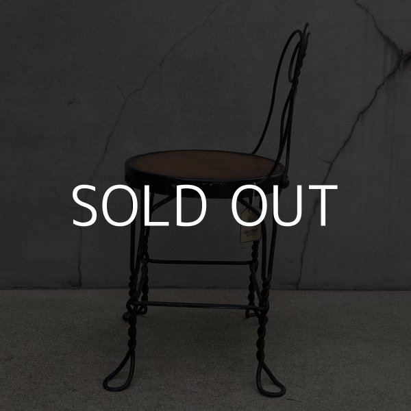 画像5: VINTAGE ANTIQUE KIDS CHAIR PARLOR CHAIR ヴィンテージ アンティーク 椅子 アイスクリームチェア パーラーチェア / キッズ 子供用 家具 インテリア アイアン 店舗什器 アメリカ USA (1) (5)