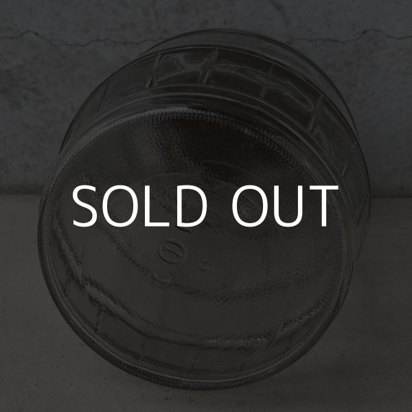 画像6: VINTAGE ANTIQUE GLASS JAR BARREL JAR ヴィンテージ アンティーク ガラスジャー バレルジャー 瓶 / ボトル ガラス 樽型 小物入れ 収納 店舗什器 アメリカ (6)