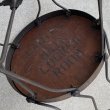 画像8: VINTAGE ANTIQUE ICE CREAM PARLOR CHAIR ヴィンテージ アンティーク アイスクリームパーラーチェア 椅子 / ウッド アイアン 木製 家具 店舗 什器 アメリカ USA (3) (8)