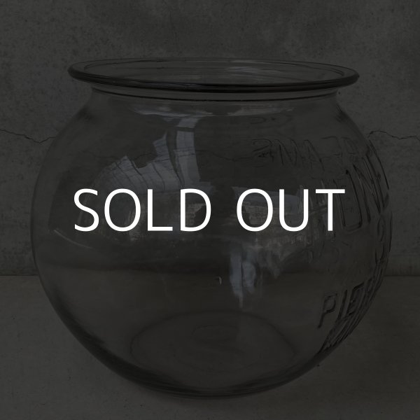 画像3: VINTAGE ANTIQUE  GLASS GLOBE BOWL ヴィンテージ アンティーク ガラス ボウル グローブ 瓶 / ディスプレイ インテリア 収納 カフェ HONEY 店舗什器 アメリカ USA (3)