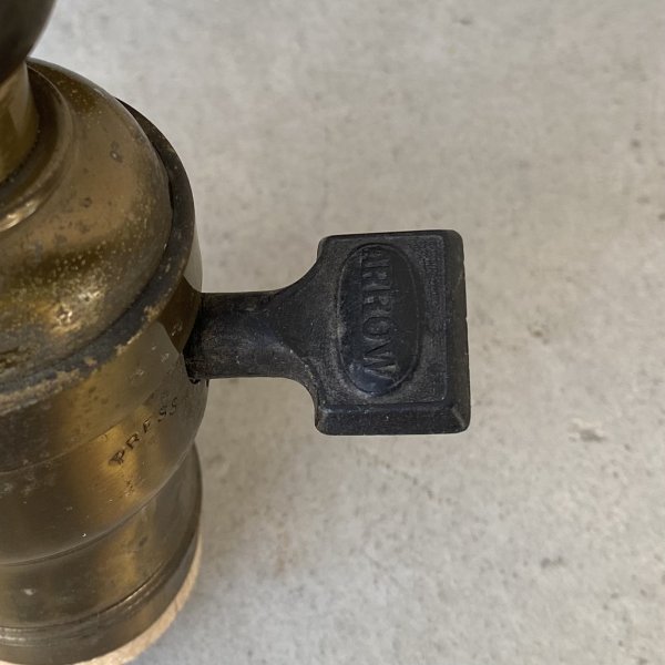 画像8: VINTAGE ANTIQUE LAMP LIGHT WALL LAMP ヴィンテージ アンティーク ライト ウォールランプ 壁付け照明 ブラケットランプ / ランプ ARROW 真鍮 店舗什器 アメリカ USA 14 (8)