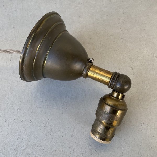 画像4: VINTAGE ANTIQUE LAMP LIGHT WALL LAMP ヴィンテージ アンティーク ライト ウォールランプ 壁付け照明 ブラケットランプ / ランプ ARROW 真鍮 店舗什器 アメリカ USA 14 (4)