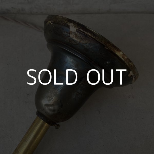 画像9: VINTAGE ANTIQUE LAMP LIGHT WALL LAMP ヴィンテージ アンティーク ライト ウォールランプ 壁付け照明 ブラケットランプ / ランプ 真鍮 店舗什器 アメリカ USA 12 (9)