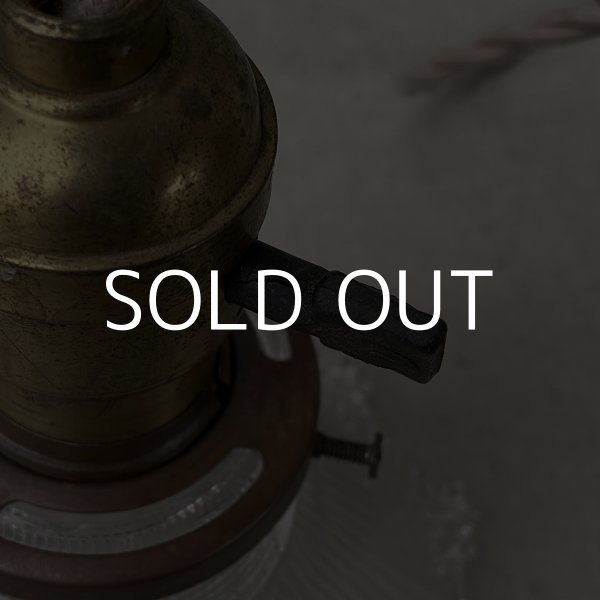 画像8: VINTAGE ANTIQUE LAMP ヴィンテージ アンティーク 吊り下げライト / ライト ペンダントライト ガラスシェード  スカート HUBBELL GE 天井照明 店舗什器 アメリカ (2) (8)