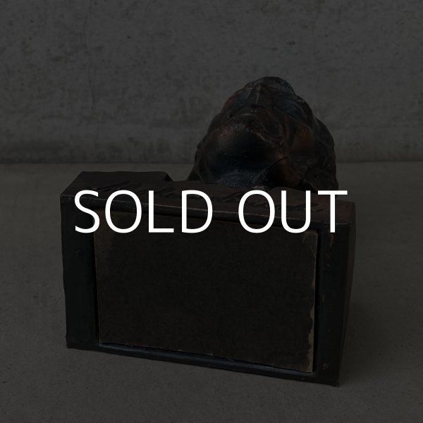 画像7: VINTAGE ANTIQUE LINCOLN ヴィンテージ アンティーク リンカーン オブジェ ジャパンカラー / コレクタブル ジャパンド ディスプレイ 胸像 アメリカ大統領 置物 アメリカ (7)