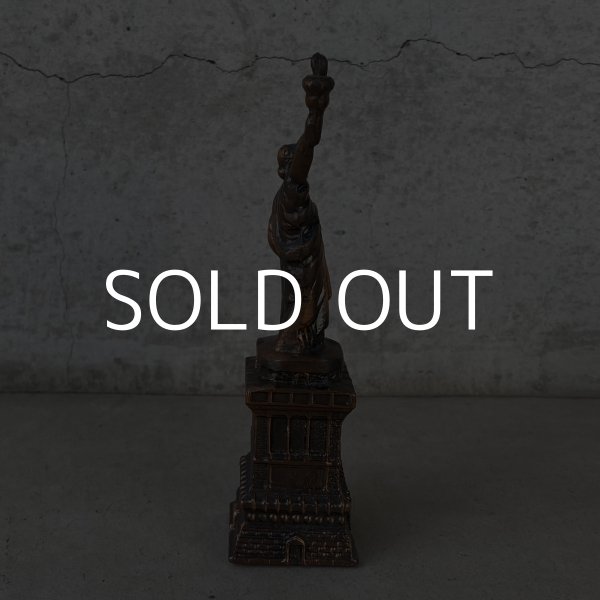 画像3: VINTAGE ANTIQUE STATUE OF LIBERTY  ヴィンテージ アンティーク 自由の女神 / コレクタブル オブジェ インテリア ディスプレイ 置物 雑貨 アメリカ (3) (3)