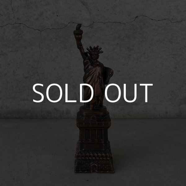 画像1: VINTAGE ANTIQUE STATUE OF LIBERTY  ヴィンテージ アンティーク 自由の女神 / コレクタブル オブジェ インテリア ディスプレイ 置物 雑貨 アメリカ (3) (1)