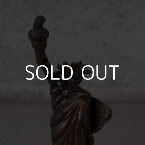 画像7: VINTAGE ANTIQUE STATUE OF LIBERTY  ヴィンテージ アンティーク 自由の女神 / コレクタブル オブジェ インテリア ディスプレイ 置物 雑貨 アメリカ (3) (7)