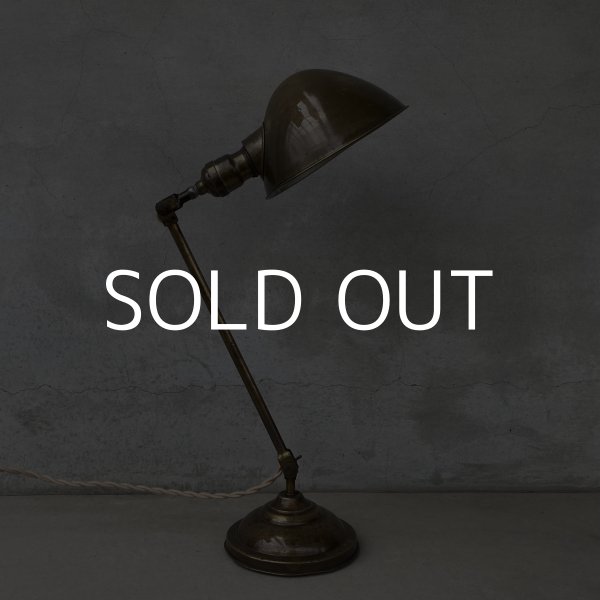 画像4: VINTAGE ANTIQUE DESKLAMP FARIES ヴィンテージ アンティーク デスクライト スタンドライト フェアリーズ / ランプ インダストリアル HUBBELL コレクタブル 照明 店舗什器 アメリカ USA  (4)
