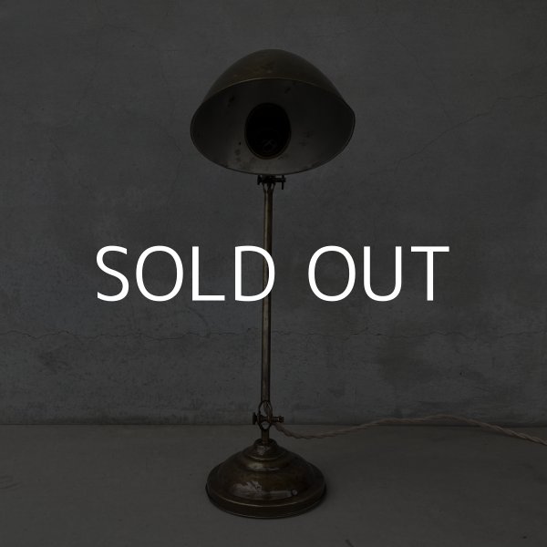 画像2: VINTAGE ANTIQUE DESKLAMP FARIES ヴィンテージ アンティーク デスクライト スタンドライト フェアリーズ / ランプ インダストリアル HUBBELL コレクタブル 照明 店舗什器 アメリカ USA  (2)