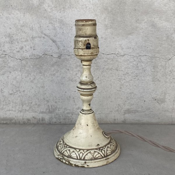 画像4: VINTAGE ANTIQUE DESKLAMP ヴィンテージ アンティーク デスクランプ スタンドライト テーブルランプ 卓上ライト 照明 / コレクタブル インテリア アイアン 店舗什器 アメリカ (4)