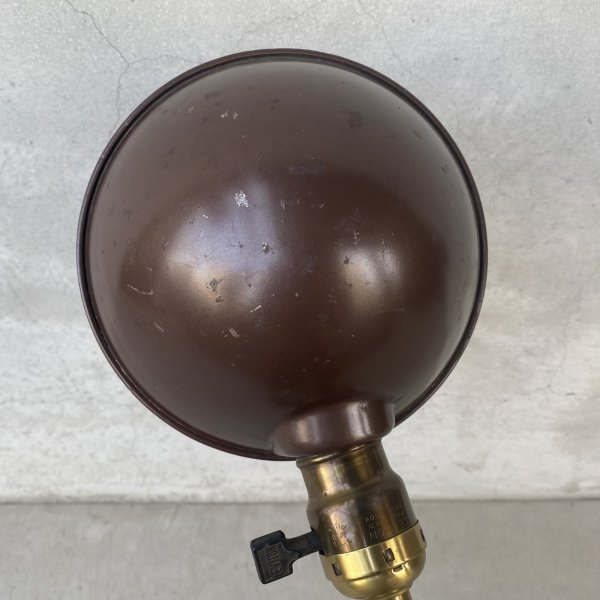 画像5: VINTAGE ANTIQUE  FARIES DESKLAMP ヴィンテージ アンティーク フェアリーズ デスクランプ スタンドライト 卓上ライト 照明 / コレクタブル グースネック 店舗什器 アメリカ (1) (5)