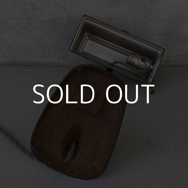 画像7: VINTAGE ANTIQUE DESKLAMP ヴィンテージ アンティーク デスクランプ スタンドライト 卓上ライト テーブルランプ 照明 / グースネック アイアン 鉄 店舗什器 アメリカ (7)