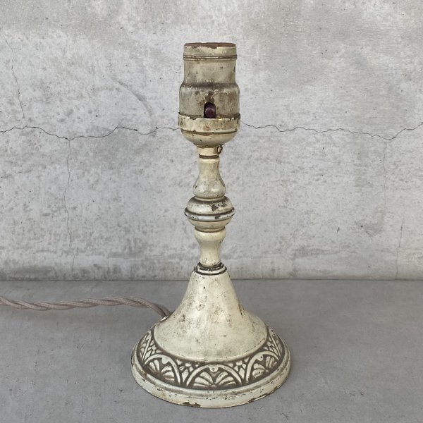 画像3: VINTAGE ANTIQUE DESKLAMP ヴィンテージ アンティーク デスクランプ スタンドライト テーブルランプ 卓上ライト 照明 / コレクタブル インテリア アイアン 店舗什器 アメリカ (3)