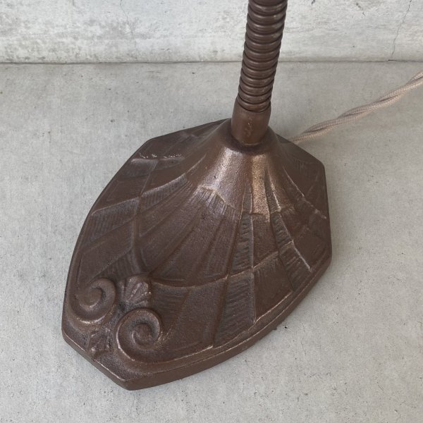 画像7: VINTAGE ANTIQUE  FARIES DESKLAMP ヴィンテージ アンティーク フェアリーズ デスクランプ スタンドライト 卓上ライト 照明 / コレクタブル グースネック 店舗什器 アメリカ (1) (7)