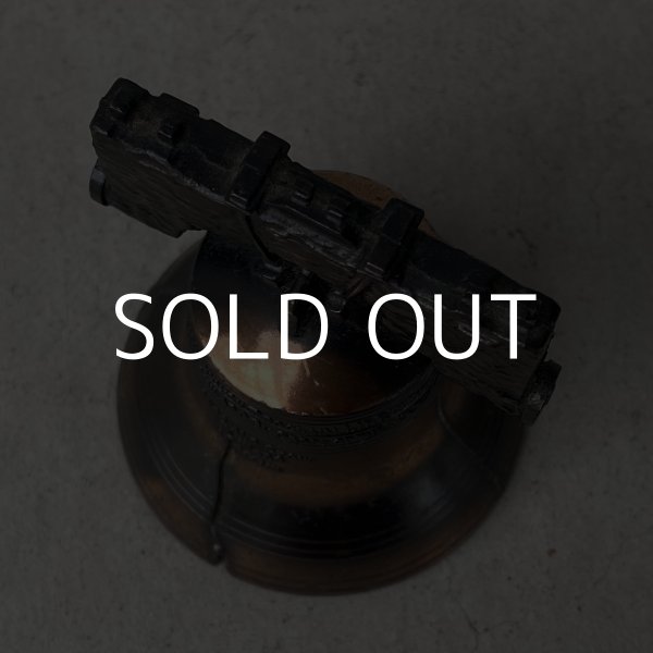 画像5: VINTAGE ANTIQUE LIBERTY BELL JAPANNED ヴィンテージ アンティーク リバティーベル 自由の鐘 ジャパンカラー ジャパンド 呼び鈴 / コレクタブル オブジェ 鈴 鐘 カウンターベル 雑貨 小物 アメリカ (2) (5)