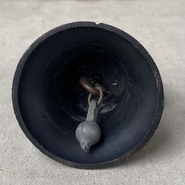 画像6: VINTAGE ANTIQUE LIBERTY BELL JAPANNED ヴィンテージ アンティーク リバティーベル 自由の鐘 ジャパンカラー ジャパンド 呼び鈴 / コレクタブル オブジェ 鈴 鐘 カウンターベル 雑貨 小物 アメリカ (3) (6)