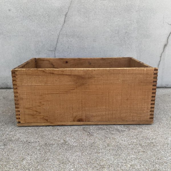 画像3: VINTAGE ANTIQUE WOOD CRATE WOODEN BOX DUPONT ヴィンテージ アンティーク ウッドボックス 木箱 / コレクタブル 収納 ケース ガレージ ガーデニング 店舗什器 アメリカ USA  (2) (3)