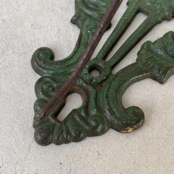 画像6: VINTAGE ANTIQUE WALL MOUNTED RECEIPT SPIKE ヴィンテージ アンティーク レシートスパイク フック 伝票差し / ウォールインテリア キャストアイアン 壁付け 店舗備品 アメリカ (6)