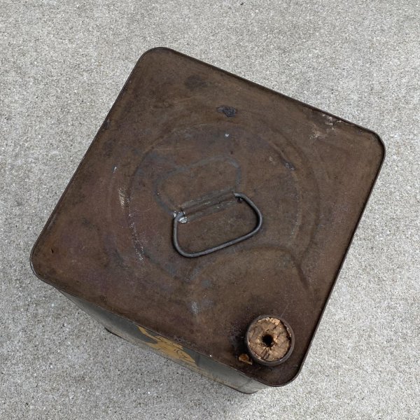 画像5: VINTAGE ANTIQUE DUTCH BOY ヴィンテージ アンティーク ダッチボーイ TIN缶 オイル缶  / コレクタブル インダストリアル ガレージ ディスプレイ 企業物 アメリカ  (2) (5)