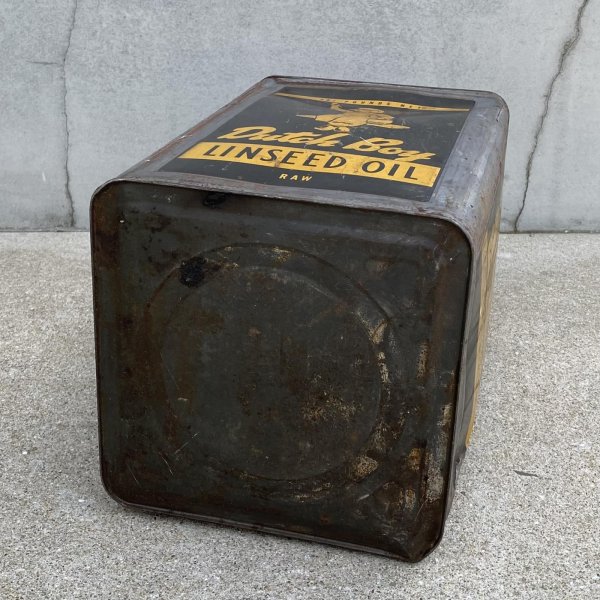 画像6: VINTAGE ANTIQUE DUTCH BOY ヴィンテージ アンティーク ダッチボーイ TIN缶 オイル缶  / コレクタブル インダストリアル ガレージ ディスプレイ 企業物 アメリカ  (2) (6)