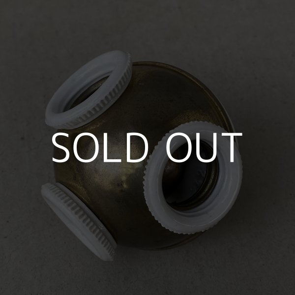 画像1: VINTAGE ANTIQUE CLUSTER SOCKET ヴィンテージ アンティーク クラスターソケット / ランプ ライト 3灯 コレクタブル インダストリアル 照明 アメリカ USA  (1)