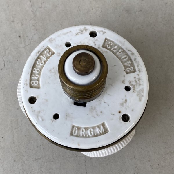 画像7: VINTAGE ANTIQUE CLUSTER SOCKET ヴィンテージ アンティーク クラスターソケット / ランプ ライト 3灯 コレクタブル インダストリアル 照明 アメリカ USA  (7)