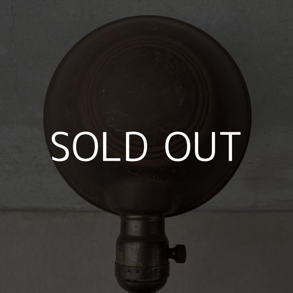 画像8: VINTAGE ANTIQUE DESKLAMP EAGLE ヴィンテージ アンティーク デスクランプ スタンドライト 卓上ライト 照明 / グースネック インダストリアル アイアン 鉄 店舗什器 アメリカ (8)