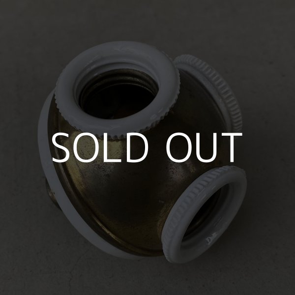 画像3: VINTAGE ANTIQUE CLUSTER SOCKET ヴィンテージ アンティーク クラスターソケット / ランプ ライト 3灯 コレクタブル インダストリアル 照明 アメリカ USA  (3)