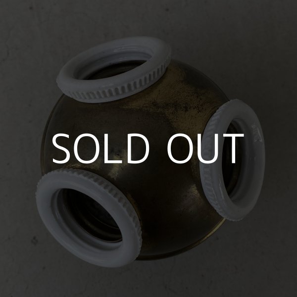 画像2: VINTAGE ANTIQUE CLUSTER SOCKET ヴィンテージ アンティーク クラスターソケット / ランプ ライト 3灯 コレクタブル インダストリアル 照明 アメリカ USA  (2)