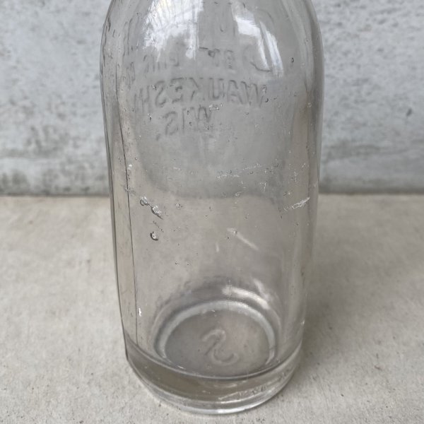 画像8: VINTAGE ANTIQUE SUPREME BOTTLING CO. ヴィンテージ アンティーク ガラス瓶 ガラスボトル  / ガラス ディスプレイ インテリア 花瓶  アメリカ USA (1) (8)