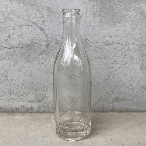 画像2: VINTAGE ANTIQUE BOTTLE RITTER'S ヴィンテージ アンティーク ガラス瓶 ガラスボトル  / ガラス ディスプレイ インテリア 花瓶  アメリカ USA (2) (2)