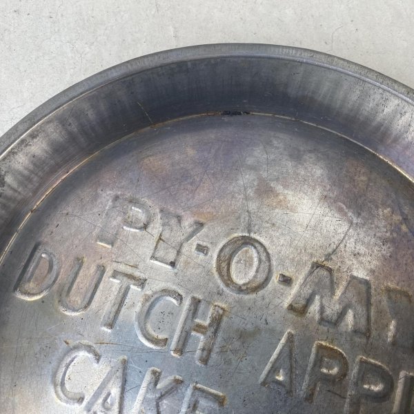 画像4: VINTAGE ANTIQUE PY-O-MY DUTCH APPLE CAKE MIX ヴィンテージ アンティーク トレー プレート アップルケーキミックス  ケーキパン / ベーキングウェア パイ皿 モールド キッチン カフェ 雑貨 小物 アメリカ (4)