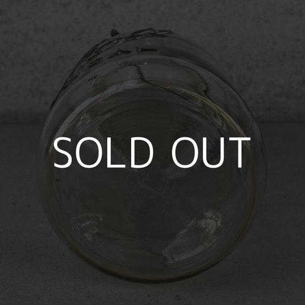 画像6: VINTAGE ANTIQUE BALL IDEAL JAR ヴィンテージ アンティーク ボール ジャー ガラス瓶 アメリカ / ワイヤー付き クリアー ディスプレイ ボトル 小物入れ 収納 店舗什器 E (6)