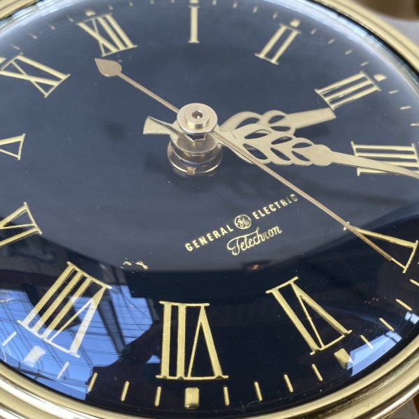 画像10: VINTAGE ANTIQUE WALL CLOCK GENERAL ELECTRIC TELECHRON GE SUNBURST ヴィンテージ アンティーク ウォールクロック 壁掛け時計 サンバースト / インテリア ミッドセンチュリー 店舗什器 アメリカ USA (10)