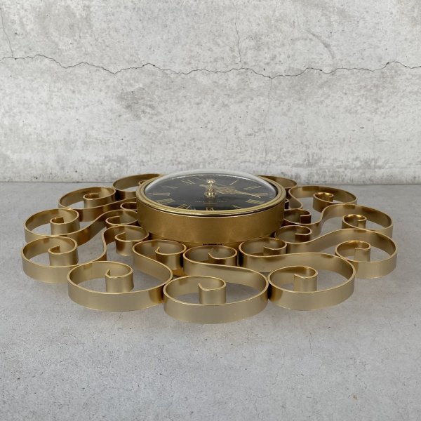 画像3: VINTAGE ANTIQUE WALL CLOCK GENERAL ELECTRIC TELECHRON GE SUNBURST ヴィンテージ アンティーク ウォールクロック 壁掛け時計 サンバースト / インテリア ミッドセンチュリー 店舗什器 アメリカ USA (3)