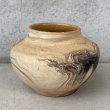 画像5: VINTAGE ANTIQUE NEMADJI POTTERY INDIAN NATIVE CLAY ヴィンテージ アンティーク ネマジ ポタリー ネイティブクレイ 陶器 花瓶 / インディアン コレクタブル オブジェ インテリア 鉢 壺 フラワーベース  アメリカ (5)