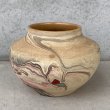 画像4: VINTAGE ANTIQUE NEMADJI POTTERY INDIAN NATIVE CLAY ヴィンテージ アンティーク ネマジ ポタリー ネイティブクレイ 陶器 花瓶 / インディアン コレクタブル オブジェ インテリア 鉢 壺 フラワーベース  アメリカ (4)