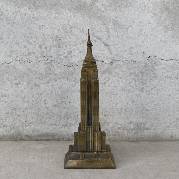 画像1: VINTAGE ANTIQUE EMPIRE STATE  ヴィンテージ アンティーク エンパイアステートビル  / コレクタブル オブジェ インテリア ディスプレイ 置物 雑貨 アメリカ (1) (1)