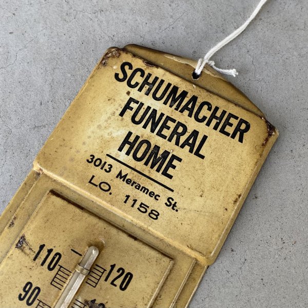 画像5: VINTAGE ANTIQUE THERMOMETER ヴィンテージ アンティーク 温度計 / コレクタブル オブジェ ディスプレイ ウォールインテリア ブリキ 雑貨  小物 アメリカ (3) (5)