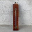 画像1: VINTAGE ANTIQUE  THERMOMETER ヴィンテージ アンティーク 温度計 / コレクタブル オブジェ ディスプレイ ウォールインテリア 雑貨 ウッド 木製 アメリカ (2) (1)