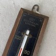 画像5: VINTAGE ANTIQUE THERMOMETER ヴィンテージ アンティーク 温度計 / コレクタブル オブジェ ディスプレイ ウッド 雑貨 木製 アメリカ (1) (5)
