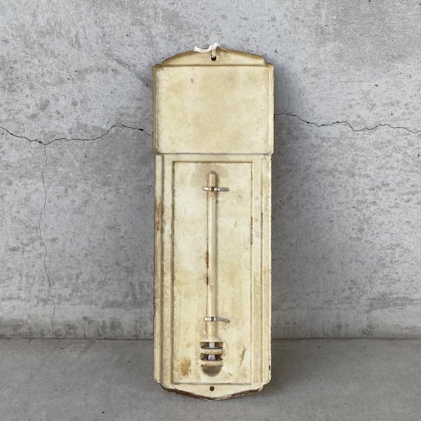 画像2: VINTAGE ANTIQUE THERMOMETER ヴィンテージ アンティーク 温度計 / コレクタブル オブジェ ディスプレイ ウォールインテリア ブリキ 雑貨  小物 アメリカ (3) (2)