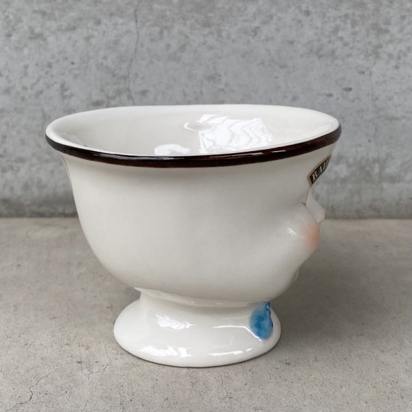 画像3: VINTAGE ANTIQUE BAILEYS CUP ヴィンテージ アンティーク ベイリーズ フェイスカップ / コレクタブル オブジェ ティーカップ マグカップ ノベルティ 陶器 食器 雑貨 (4) (3)
